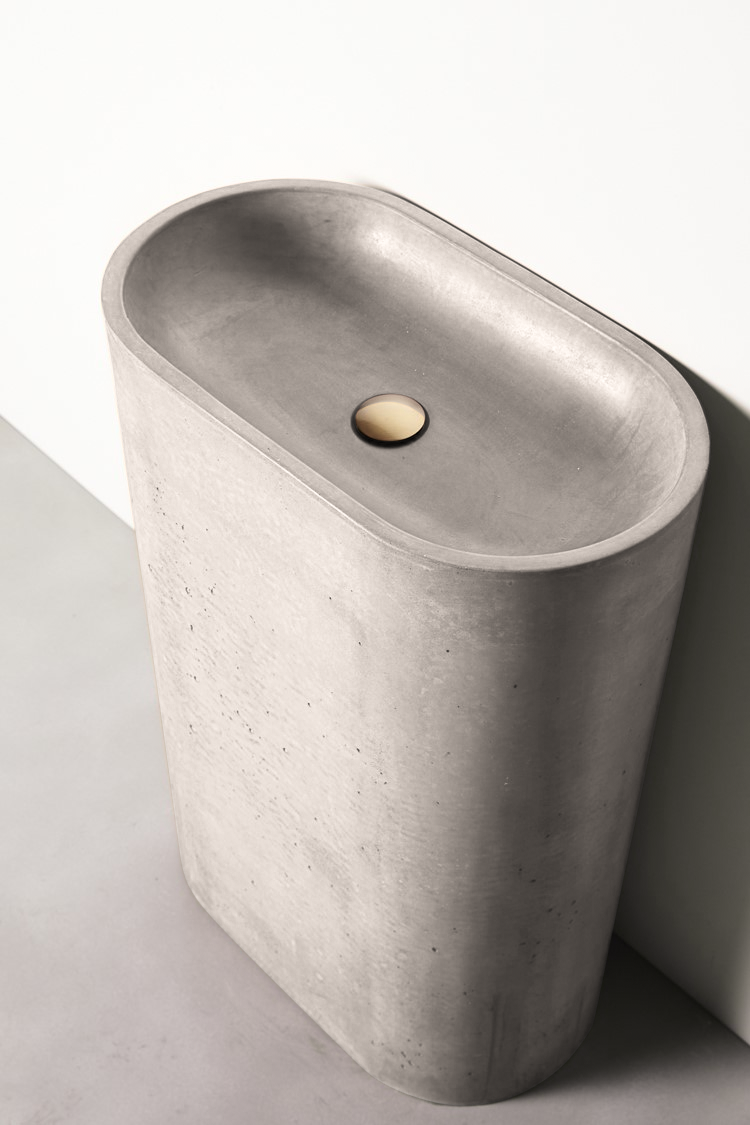 Nood Co Molli Freestanding Basin (21 concrete finishes)