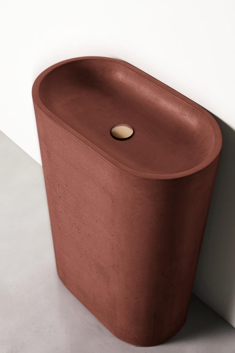 Nood Co Molli Freestanding Basin (21 concrete finishes)