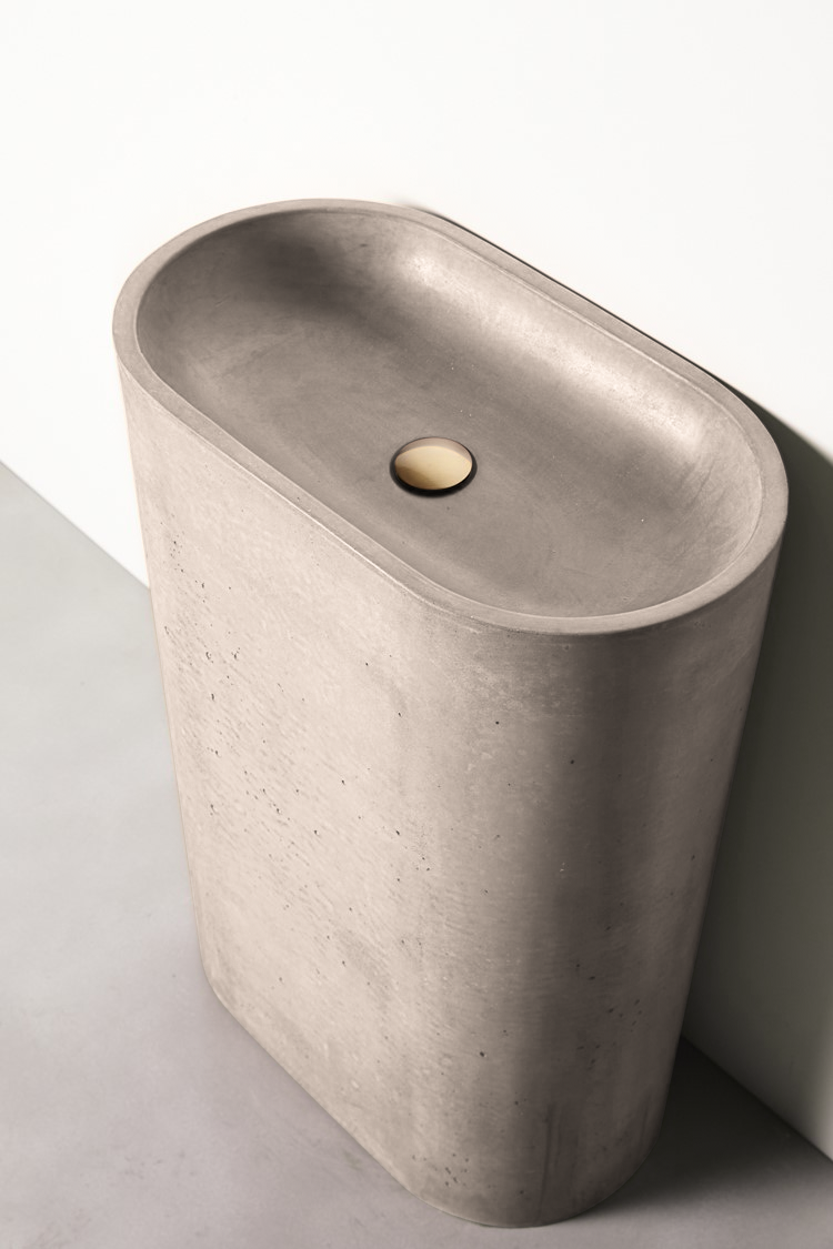 Nood Co Molli Freestanding Basin (21 concrete finishes)