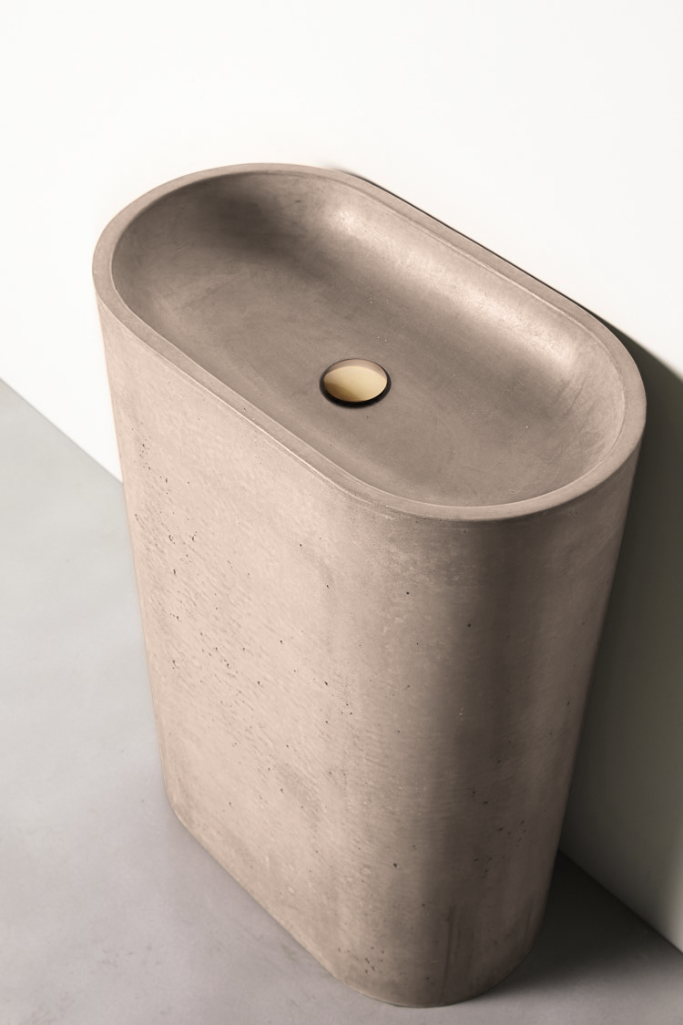 Nood Co Molli Freestanding Basin (21 concrete finishes)