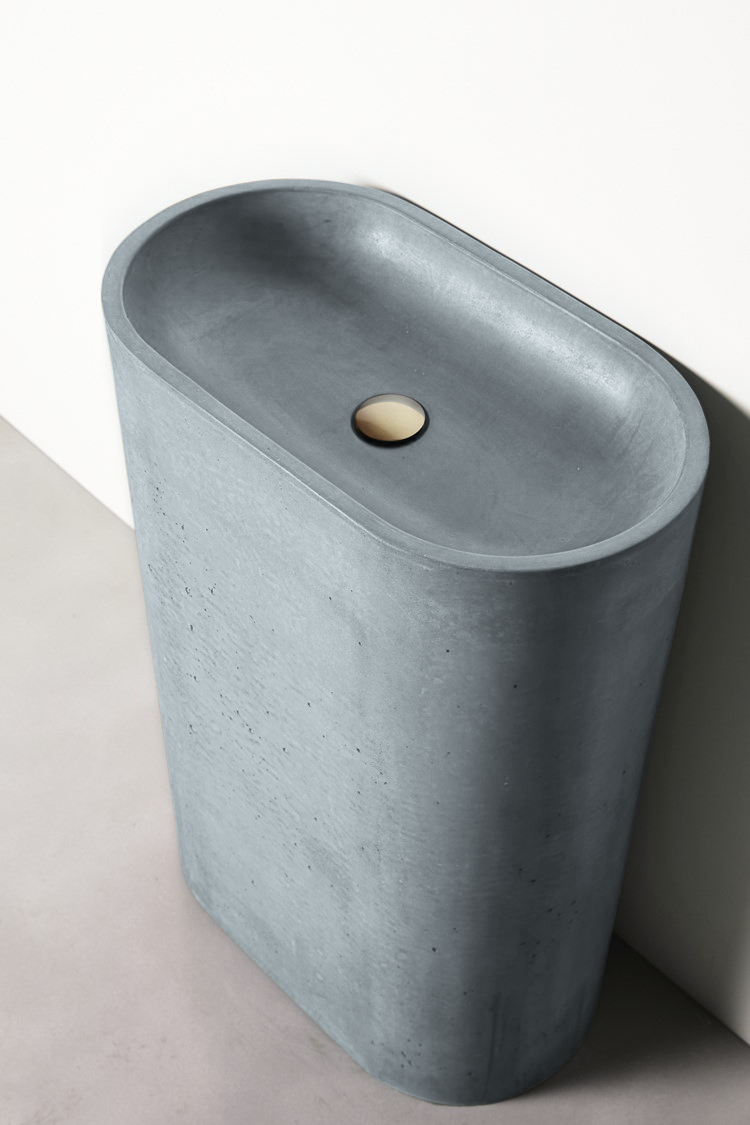 Nood Co Molli Freestanding Basin (21 concrete finishes)