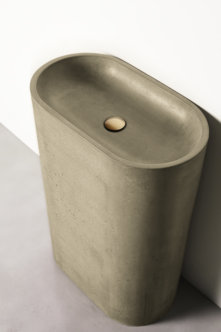 Nood Co Molli Freestanding Basin (21 concrete finishes)