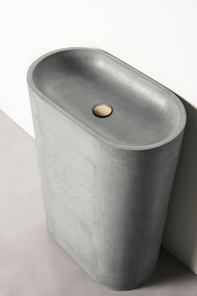 Nood Co Molli Freestanding Basin (21 concrete finishes)