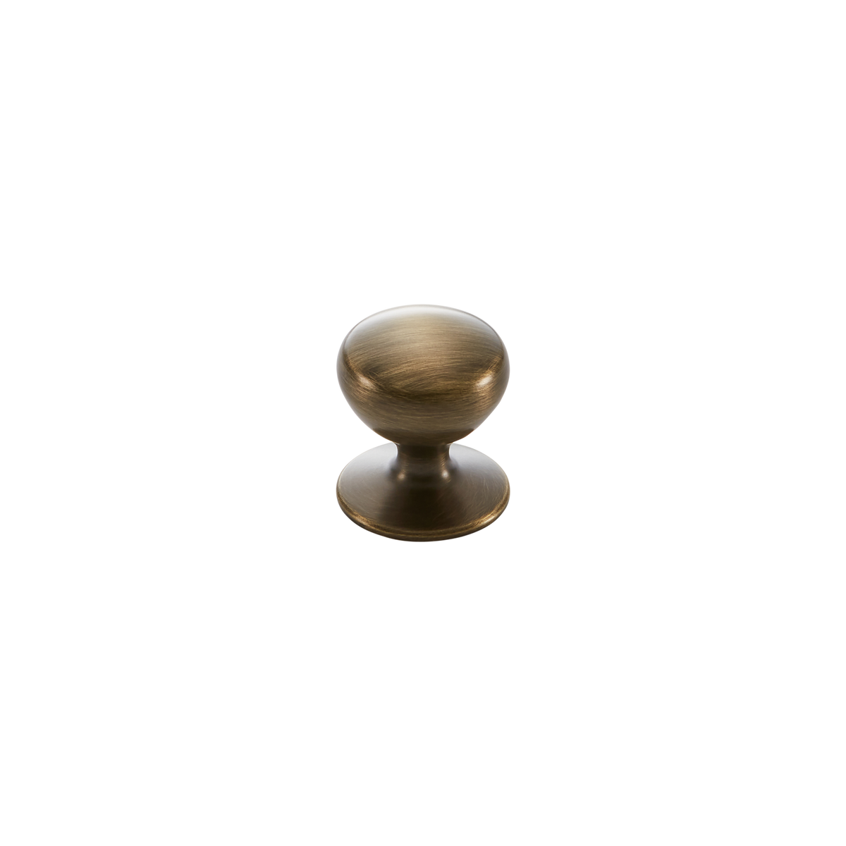 Momo New Hampton Round Knob 32mm in Dark Brushed Brass