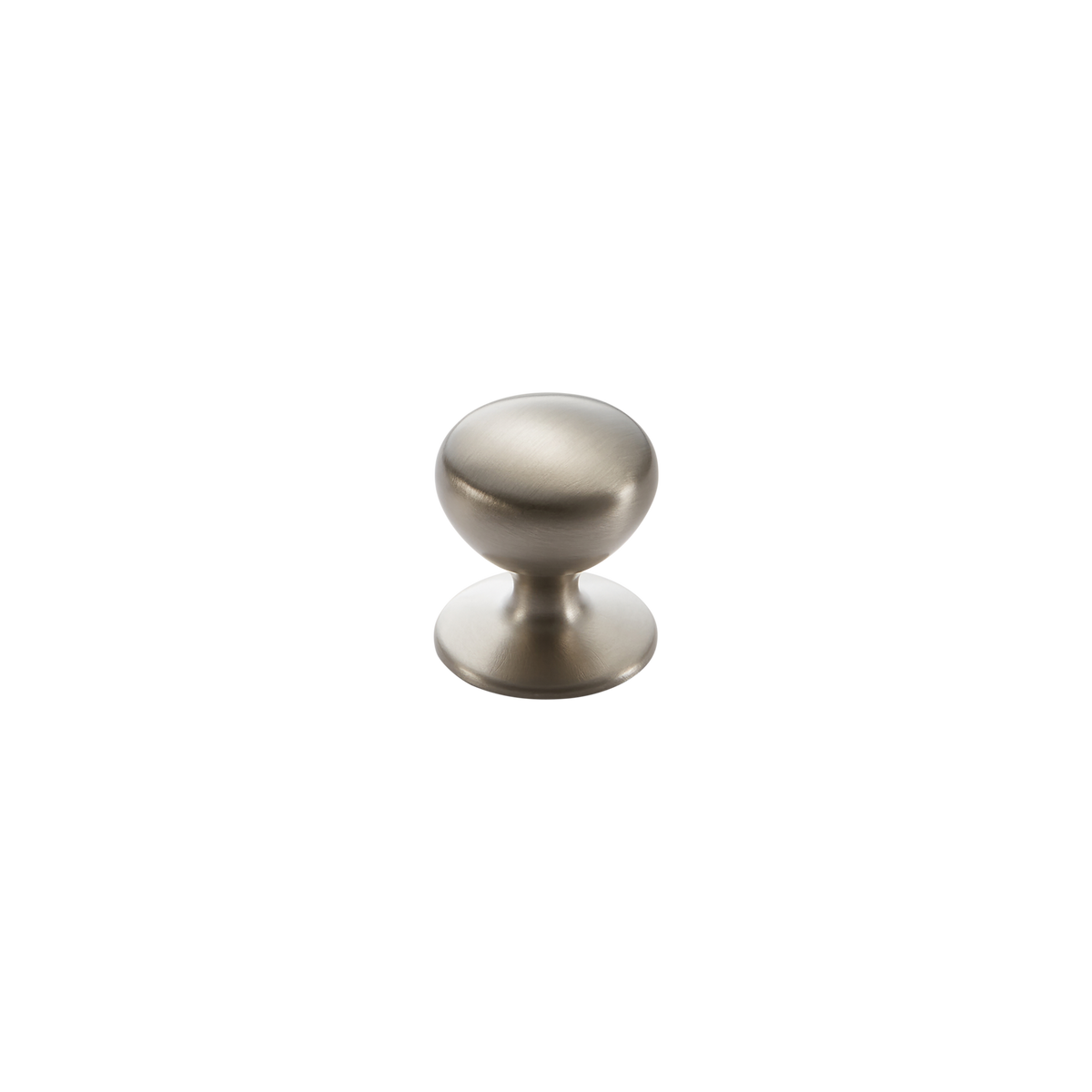 Momo New Hampton Round Knob 32mm in Dull Brushed Nickel