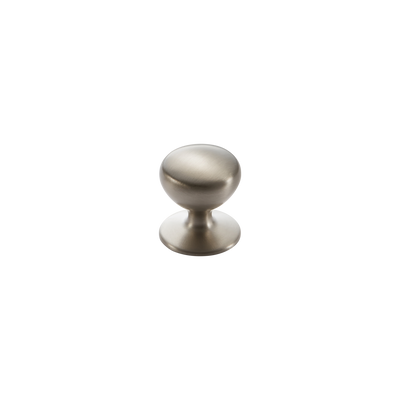 Momo New Hampton Round Knob 32mm in Dull Brushed Nickel