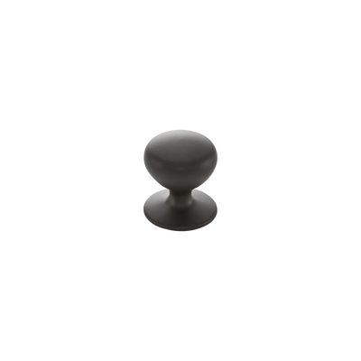 Momo New Hampton Round Knob 32mm in Matt Black