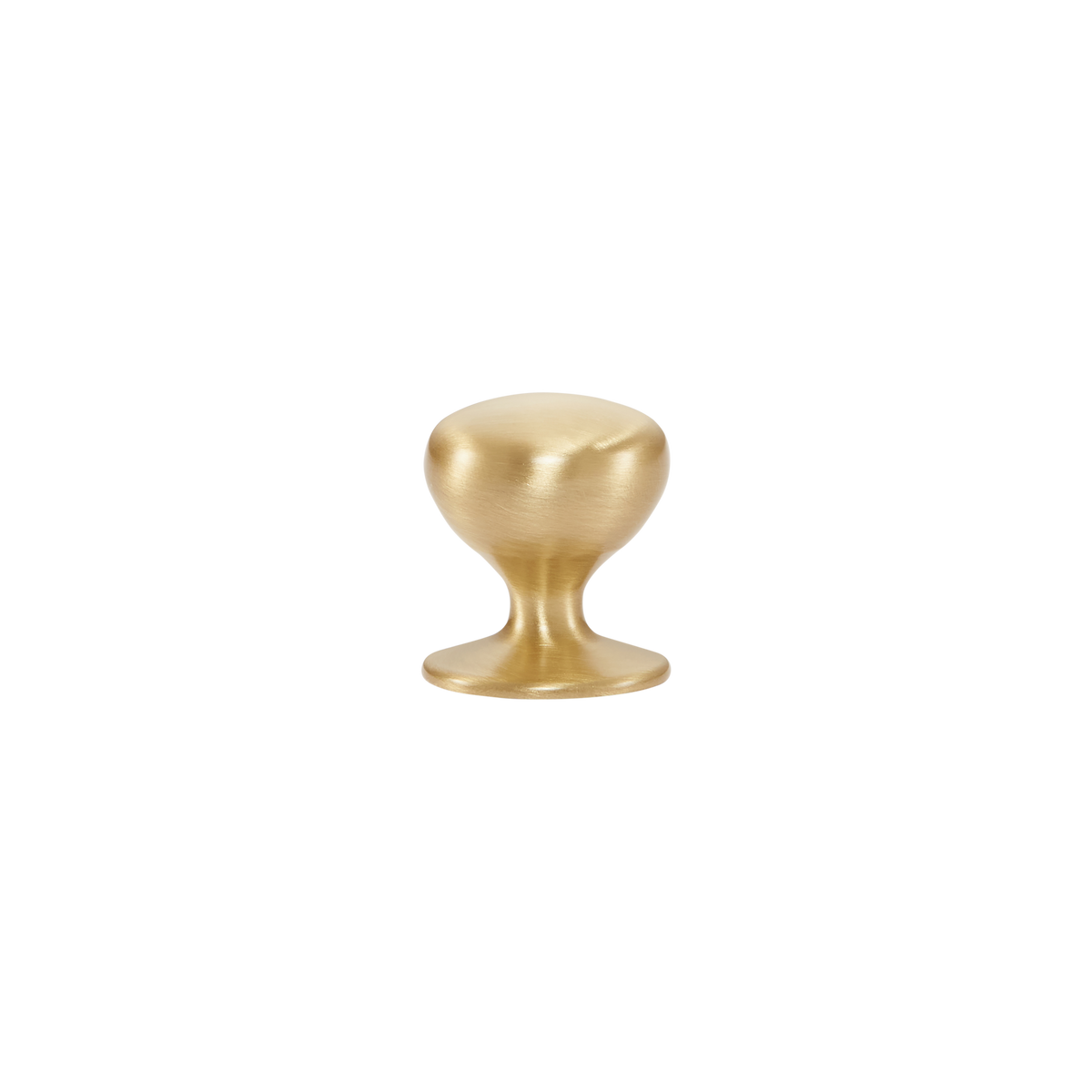 Momo New Hampton Round Knob 32mm in Matt Brass - view 2