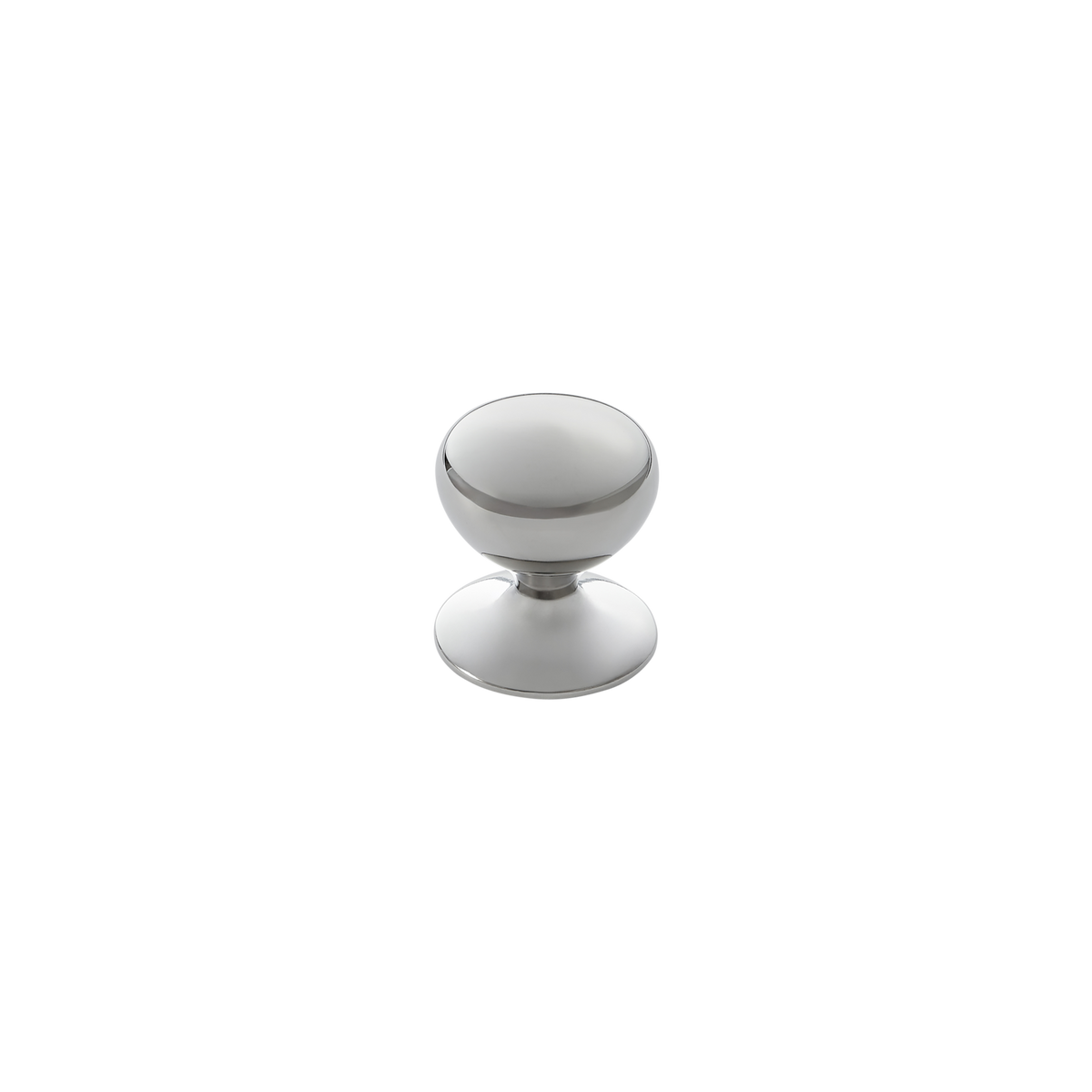 Momo New Hampton Round Knob 32mm in Polished Nickel
