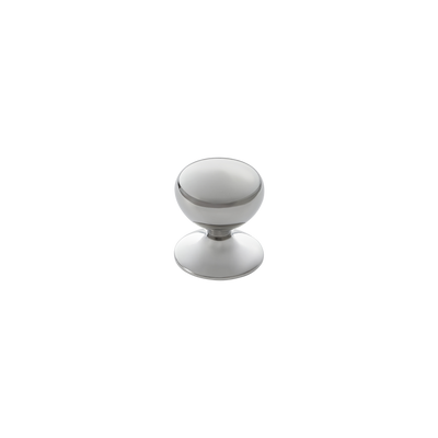 Momo New Hampton Round Knob 32mm in Polished Nickel