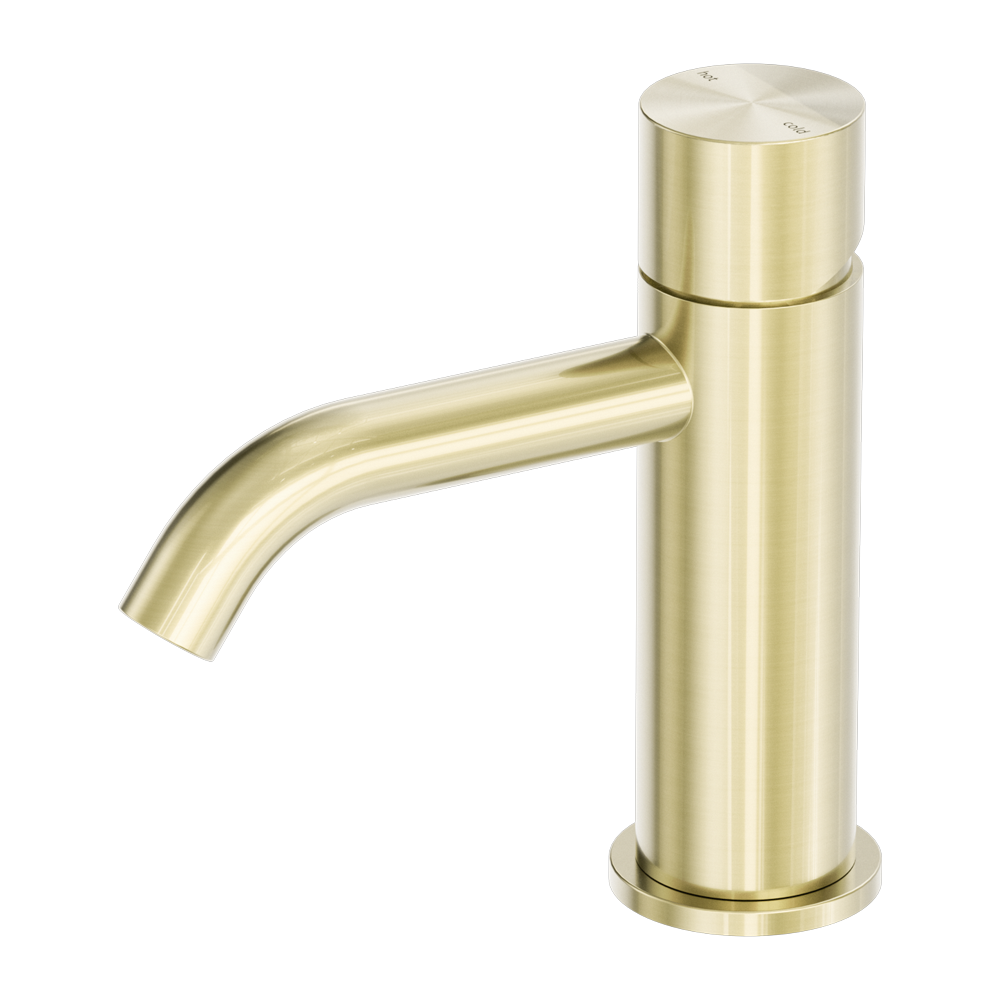 Nero Zen SS316L Basin Mixer Handless Brushed Gold