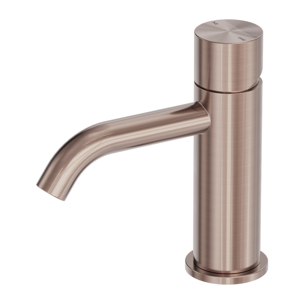 Nero Zen SS316L Basin Mixer Handless Brushed Bronze