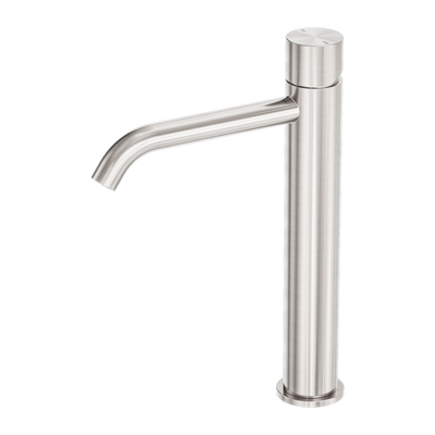 Nero Zen SS316L Tall Basin Mixer Handless Brushed Nickel