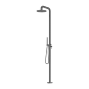 Nero  Zen SS316L Outdoor Freestanding Shower Column Graphite