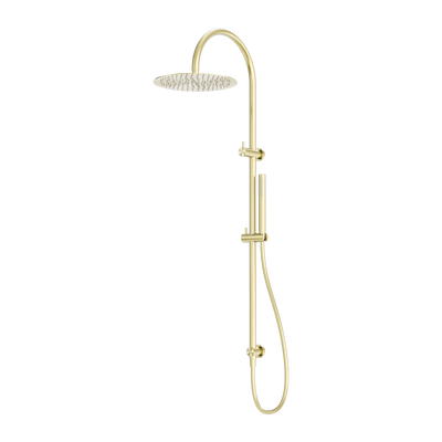 Nero Zen SS316L Twin Shower Brushed Gold