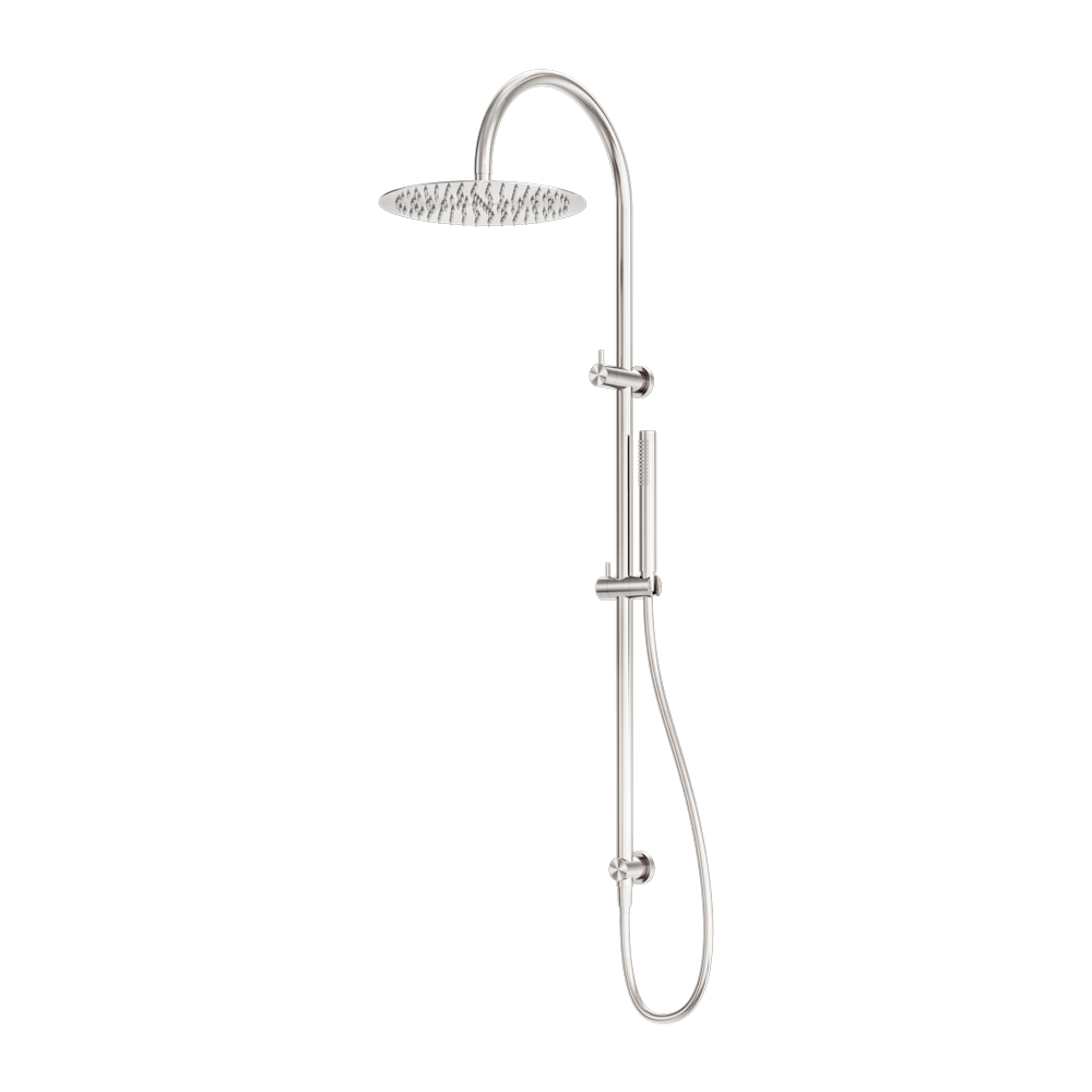 Nero Zen SS316L Twin Shower Brushed Nickel