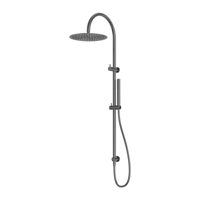 Nero Zen SS316L Twin Shower Graphite