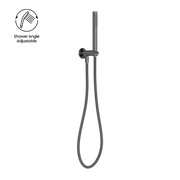 Nero Zen SS316L Handshower On Bracket With Outdoor Hose Graphite