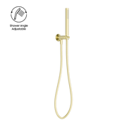 Nero Zen SS316L Handshower On Bracket Brushed Gold