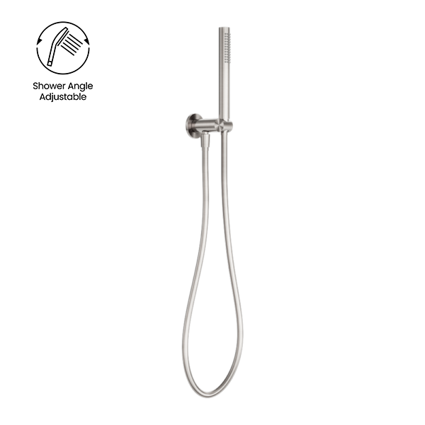 Nero Zen SS316L Handshower On Bracket Brushed Nickel