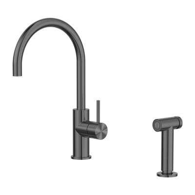 Nero Zen SS316L Kitchen Mixer With Handspray Graphite
