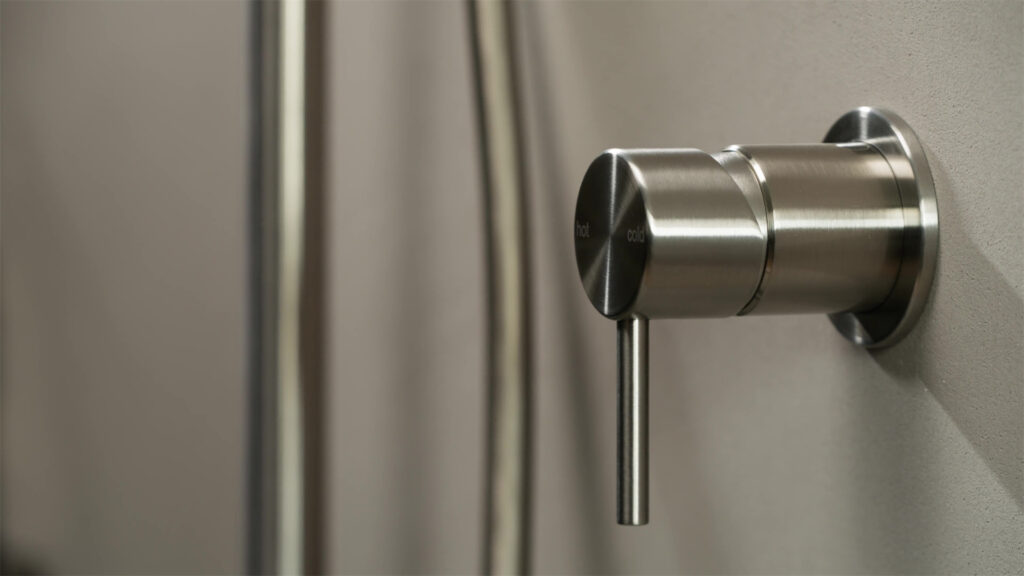 Nero Zen SS316L Shower Mixer Brushed Nickel