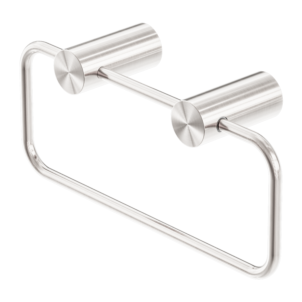 Nero Zen SS316L Hand Towel Ring Brushed Nickel