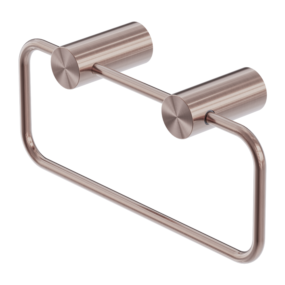 Nero Zen SS316L Hand Towel Ring Brushed Bronze