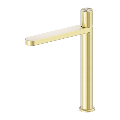 Nero Pure SS316L Tall Basin Mixer Brushed Gold