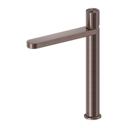 Nero Pure SS316L Tall Basin Mixer Brushed Bronze