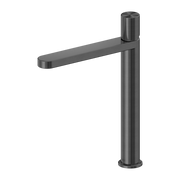 Nero Pure SS316L Tall Basin Mixer Graphite