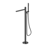 Nero Pure SS316L Progressive Freestanding Bath Mixer Graphite