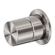 Nero Pure SS316L Progressive Shower Mixer Brushed Nickel