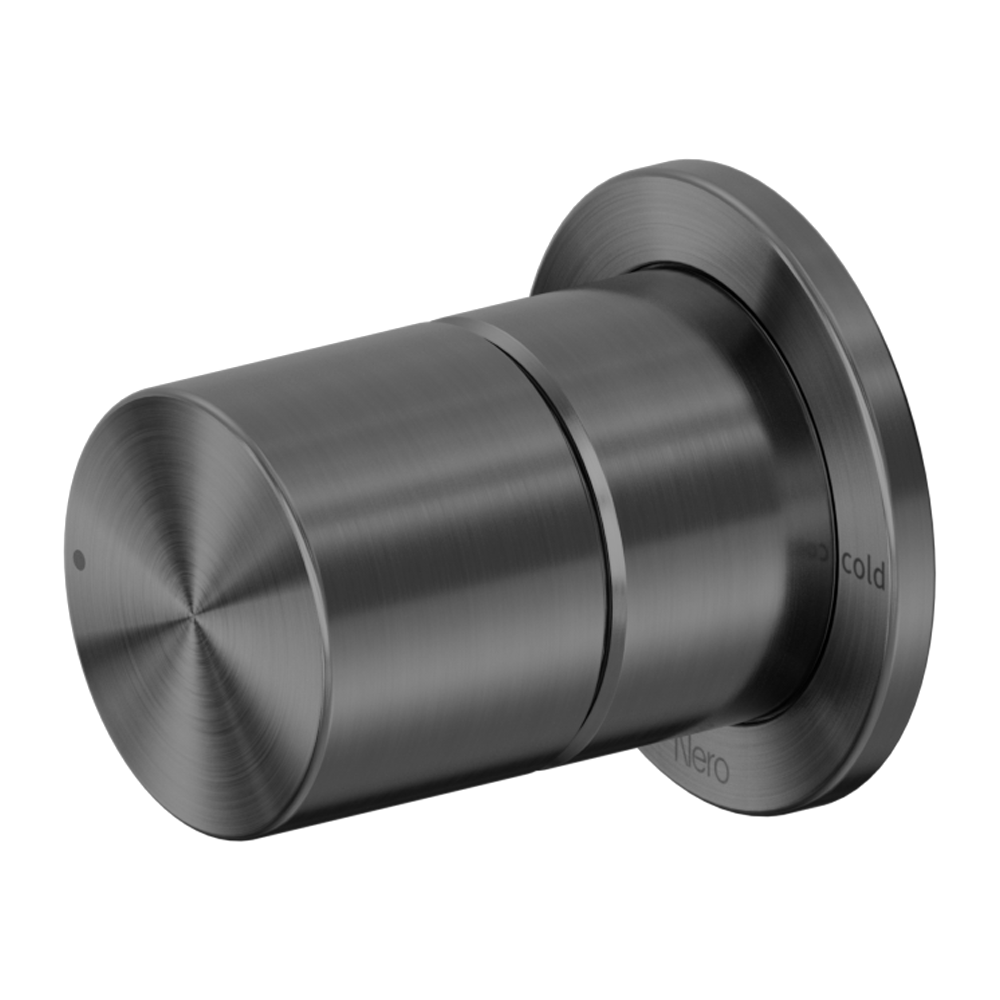 Nero Pure SS316L Progressive Shower Mixer Graphite
