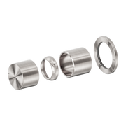 Nero Pure SS316L Progressive Shower Mixer Trim Kit Only Brushed Nickel