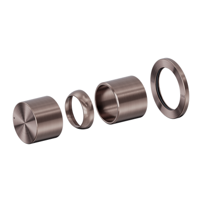 Nero Pure SS316L Progressive Shower Mixer Trim Kit Only Brushed Bronze