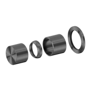 Nero Pure SS316L Progressive Shower Mixer Trim Kit Only Graphite