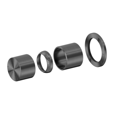 Nero Pure SS316L Progressive Shower Mixer Trim Kit Only Graphite