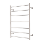 Nero Mecca 240V 7 Bar Heated Towel Ladder Brushed Nickel (NR190003hBN)