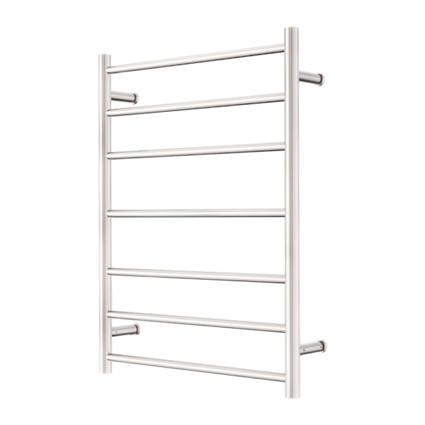 Nero Mecca 240V 7 Bar Heated Towel Ladder Brushed Nickel (NR190003hBN)
