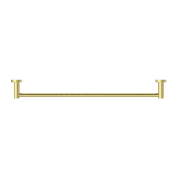 Nero Mecca Single Towel Rail 600/800mm Brushed Gold