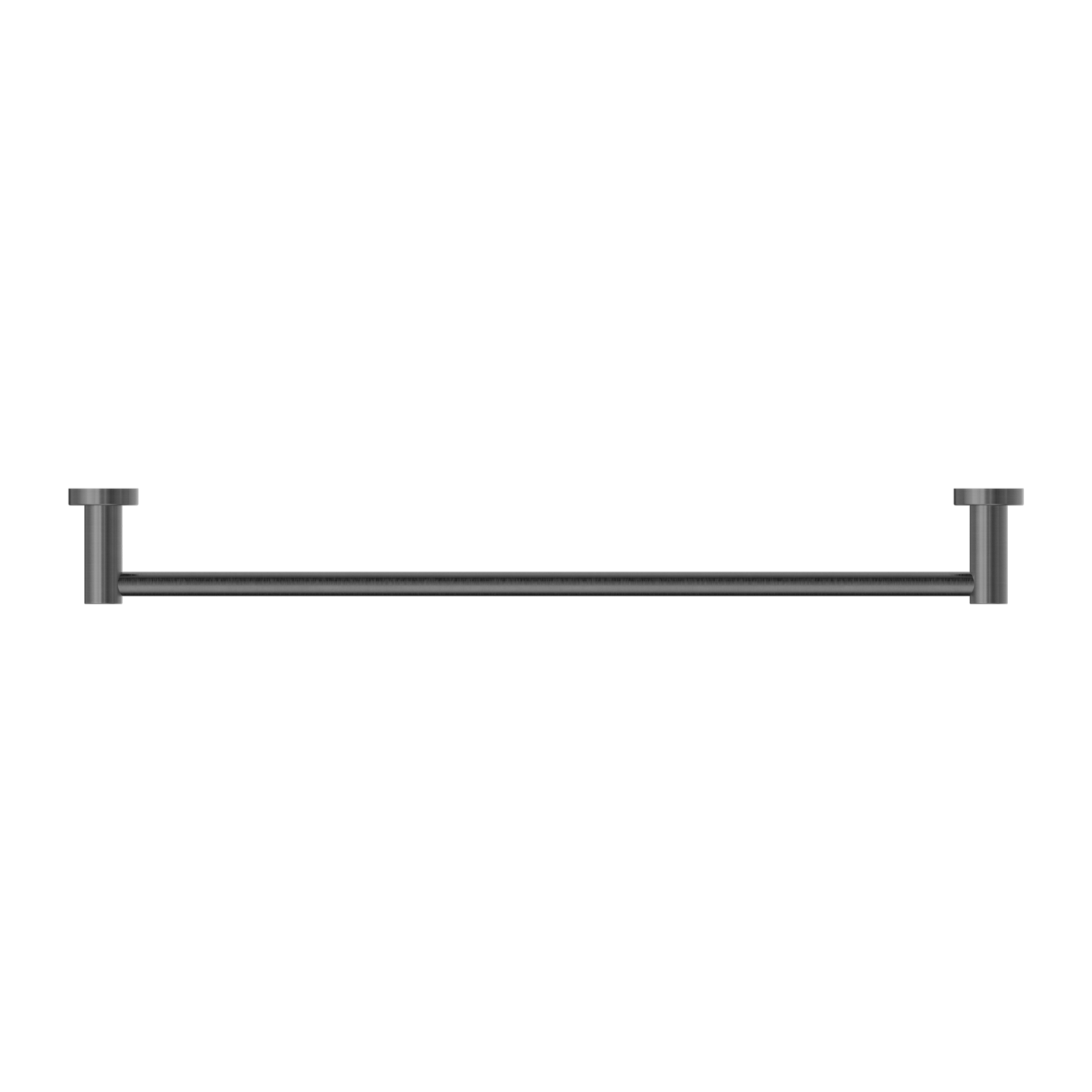 Nero Mecca Single Towel Rail 600/800mm Gun Metal