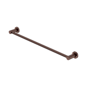 Mecca Single Towel Rail 600mm Rome Bronze