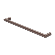 Nero Mecca 240V Single Heated Towel Rail Brushed Bronze (NR1925hBZ)