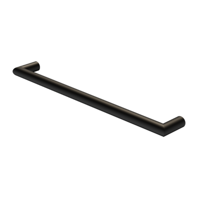 Nero Mecca 240V Single Heated Towel Rail Matte Black (NR1925hMB)