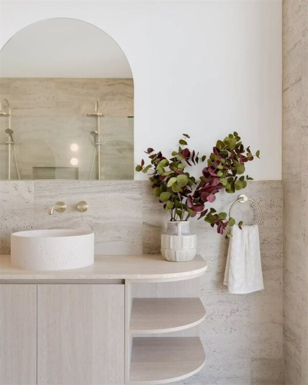 Nero Mecca Hand Towel Ring Brushed Gold