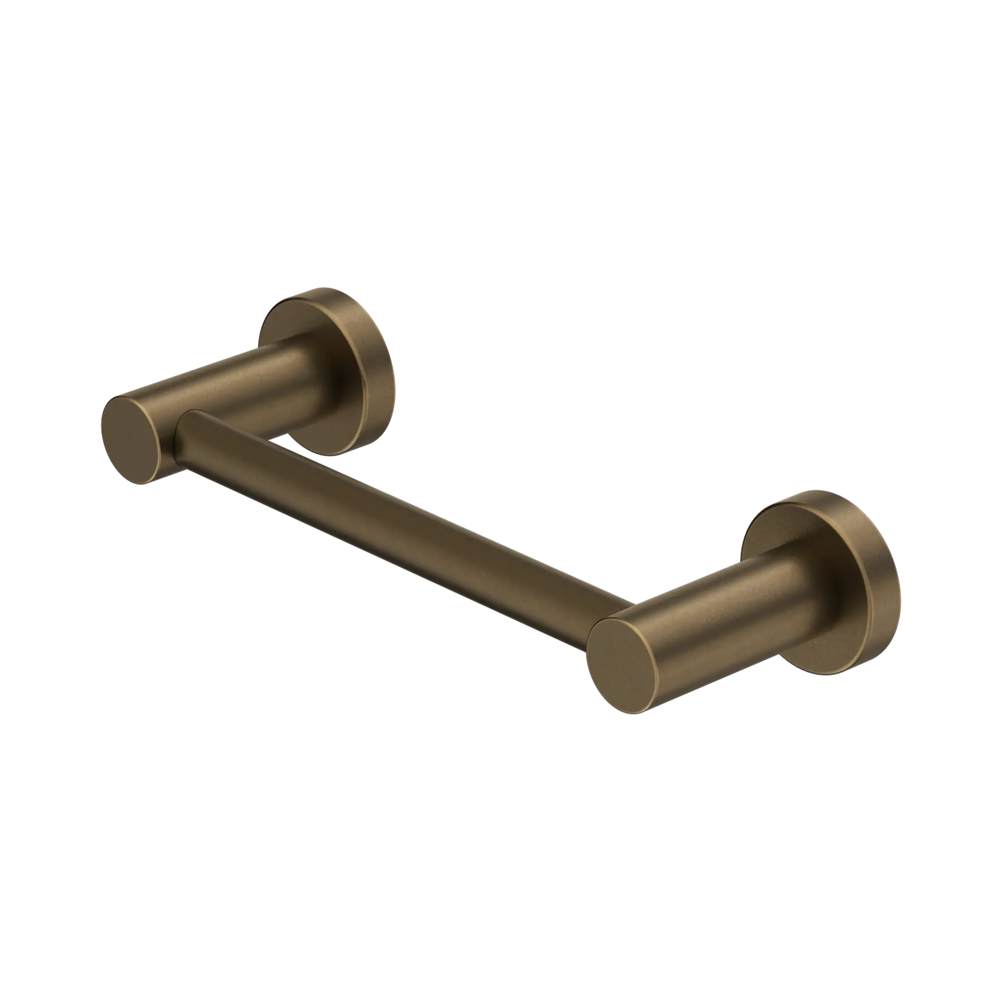 Nero Mecca Hand Towel Rail Tumbled Antique Brass