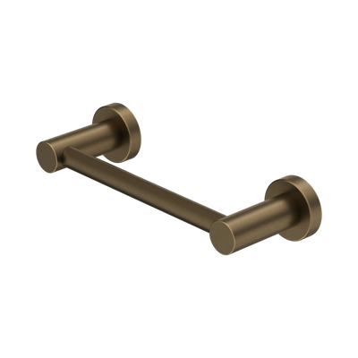 Nero Mecca Hand Towel Rail Tumbled Antique Brass