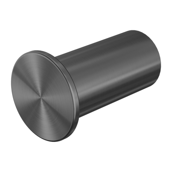 Nero Mecca Robe Hook Slim Gun Metal