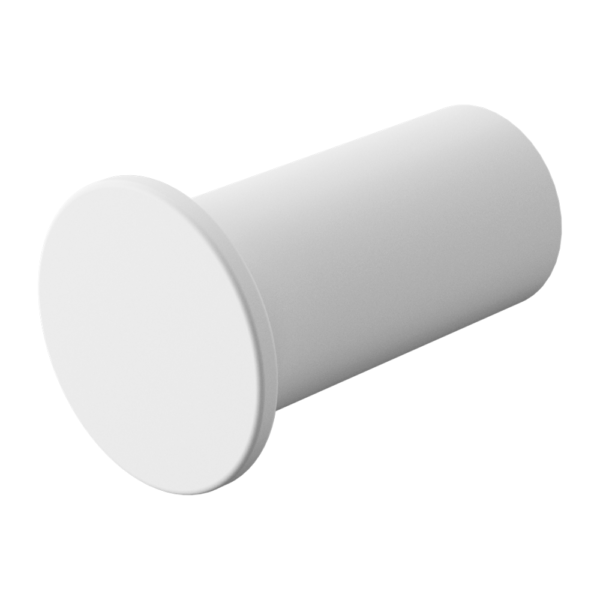 Nero Mecca Robe Hook Slim Matte White